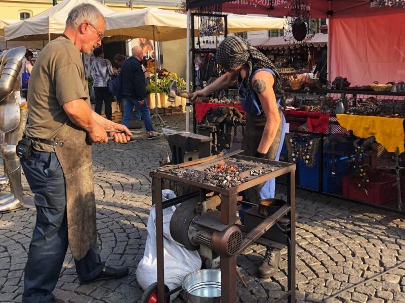 Farmer market At Prague 1