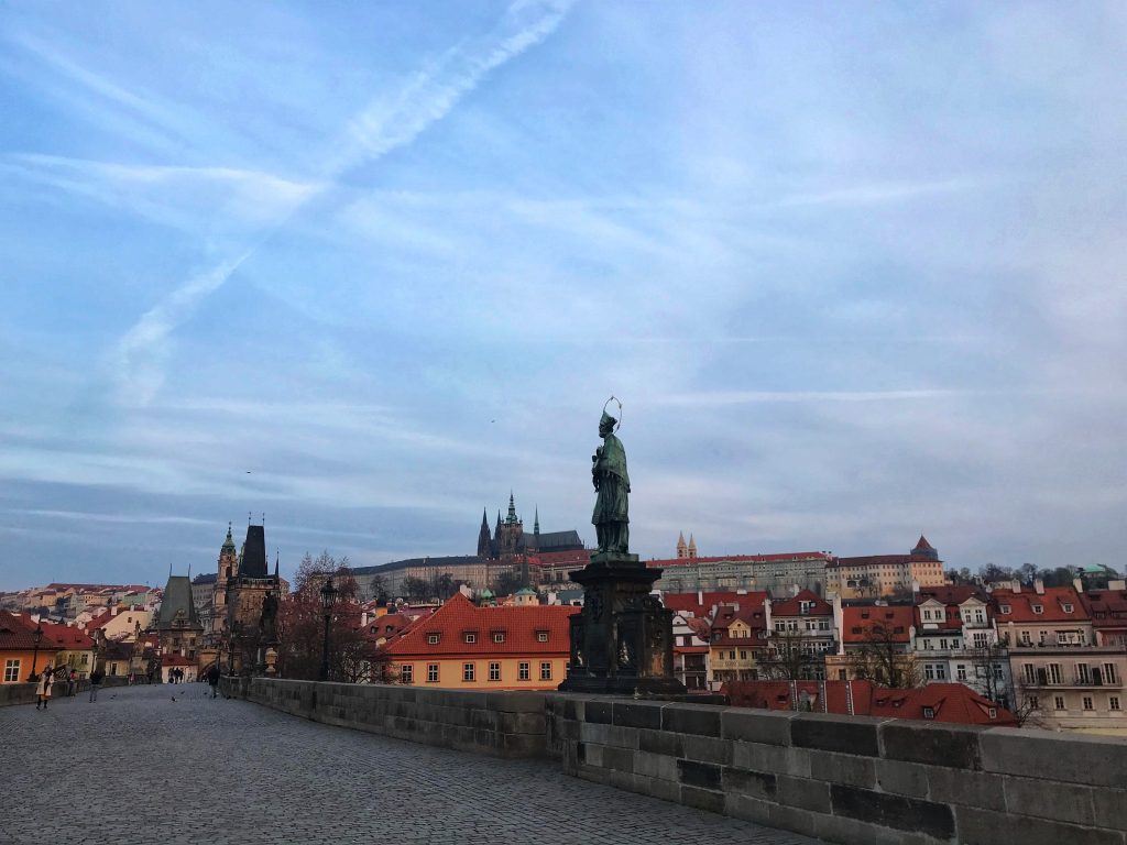 Prague Castle View From Charles Bridge