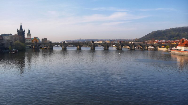 Vltara River From Charles Bridge