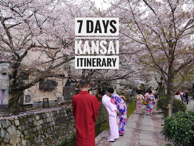 7 Days Kansai Itinerary