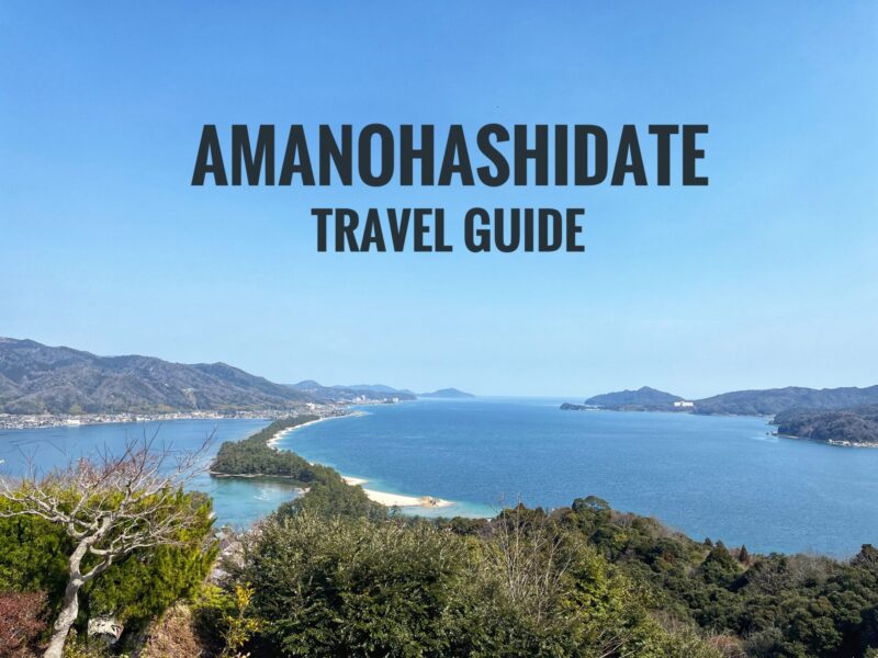 Amanohashidate Itinerary Travel Guide Blog