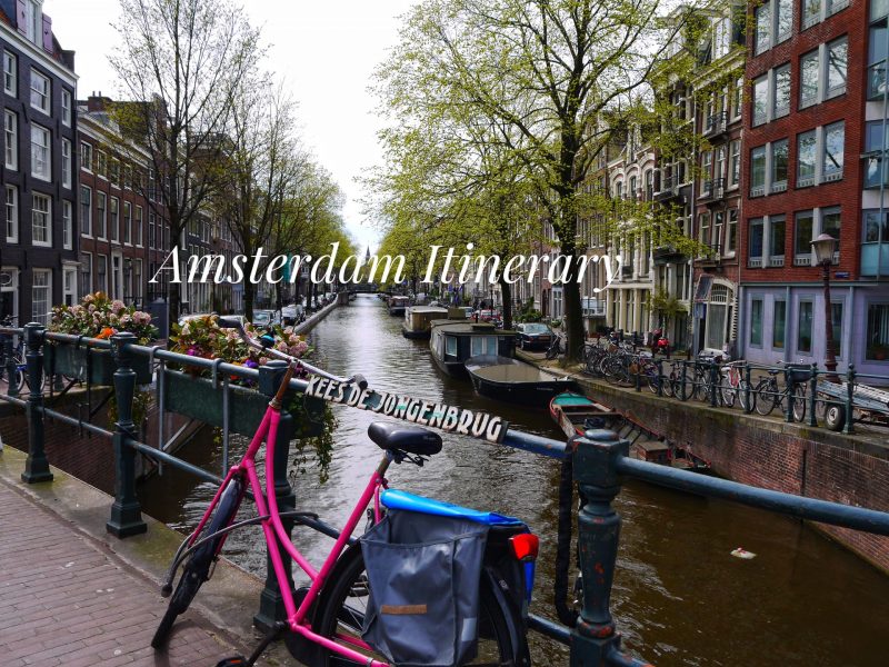 Amsterdam Itinerary