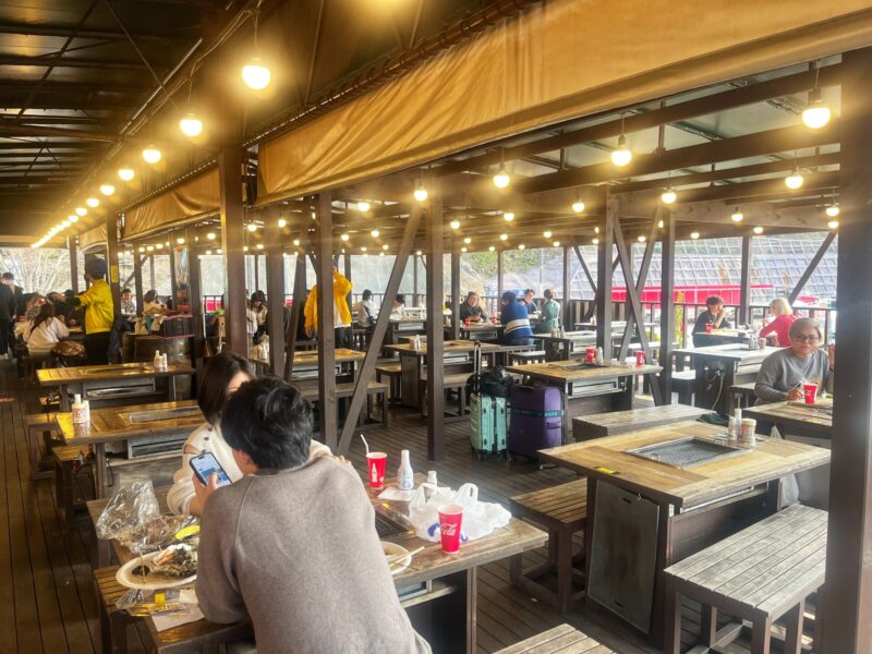 BBQ Area in Toretore Ichiba Market