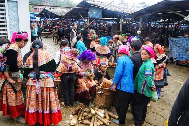 Bac Ha Sunday Market