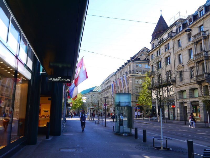 Bahnhofstrasse - Zurich Travel Blog