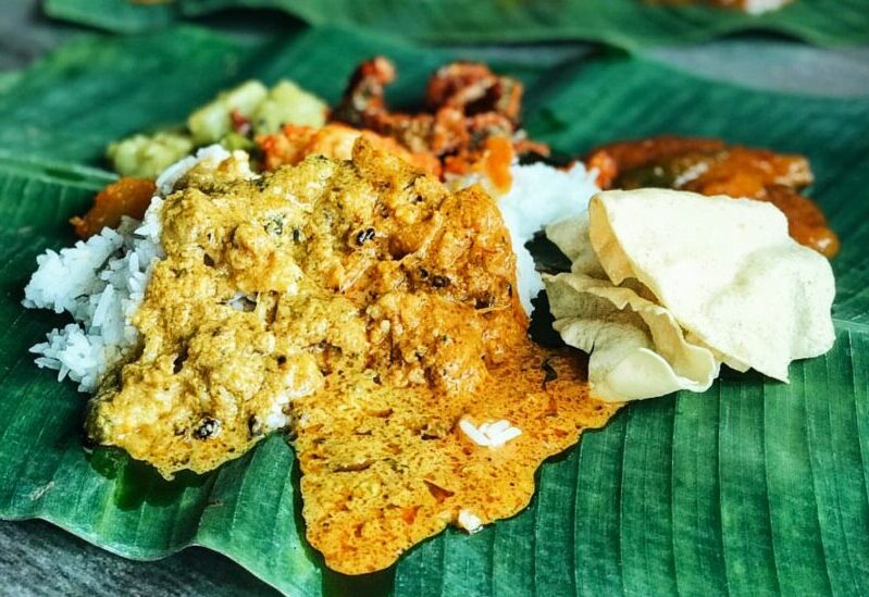 Banana Leaf Rice from Devi’s Corner