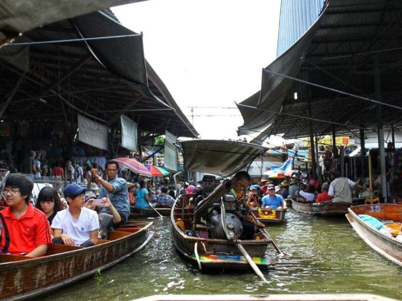 travel bangkok blog Bangkok Floating Markets Tour