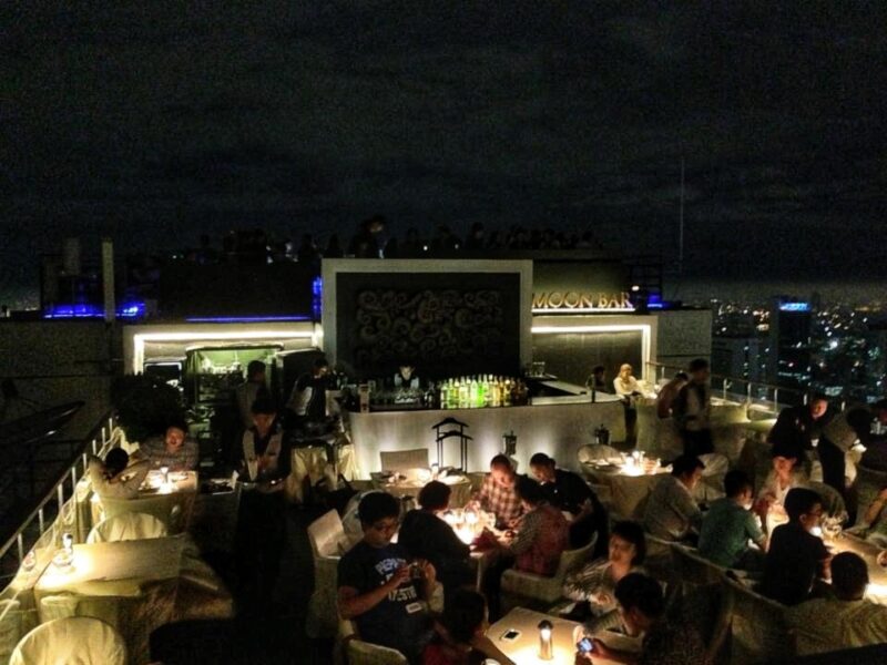 Bangkok Itinerary - Drink at rooftop bar