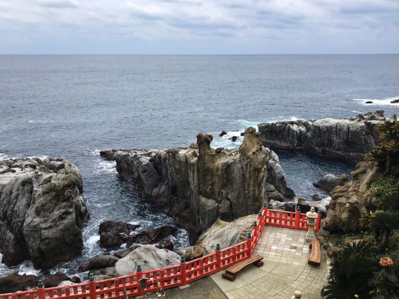 Beautiful Ocean View at Side of Udo Shrine