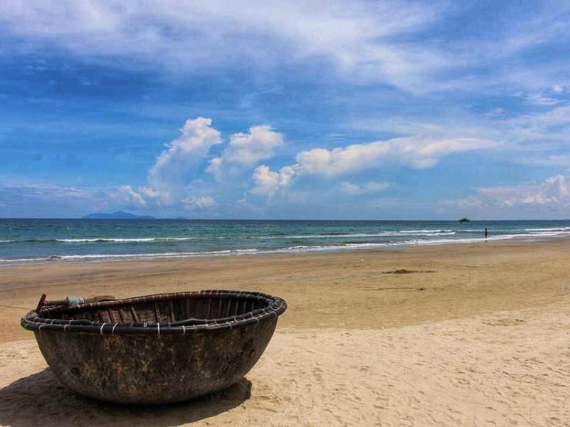 Beautiful beach in Da Nang