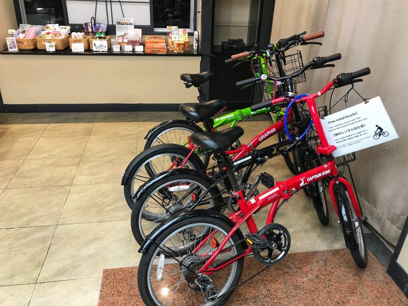 Bicycle Rental in Beppu Hotel