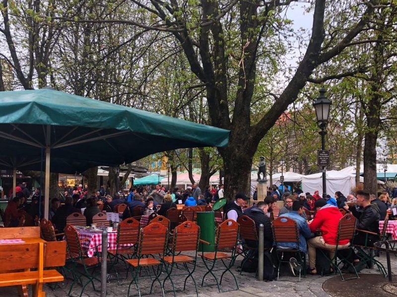 Biergartens in Munich