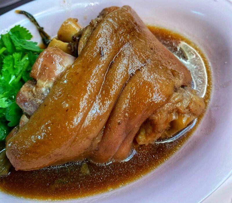 Braised Pork Trotter from Charoen Saeng Silom