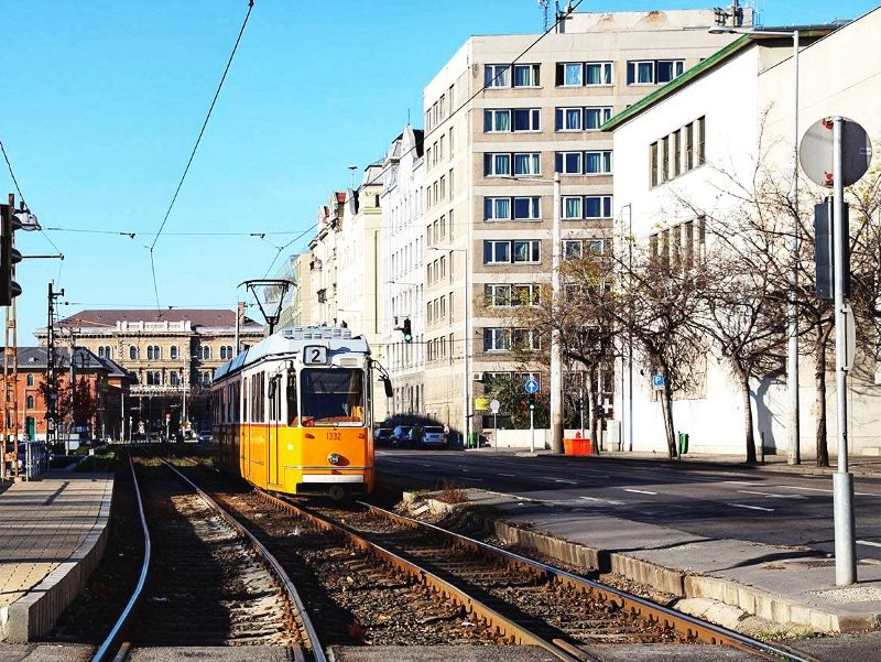 Budapest Tram Number 2