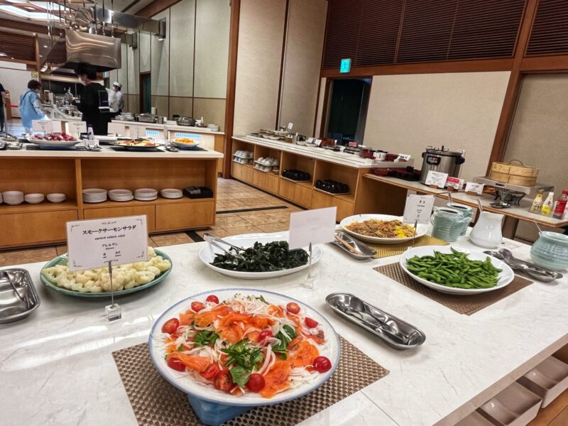 Buffet in Hotel Urashima