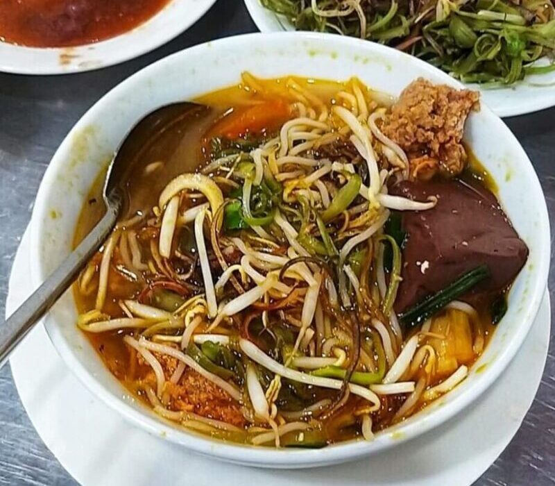 Bun Rieu with Vegetables