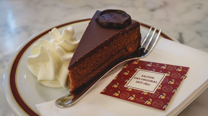 Sachertorte at Cafe Sacher