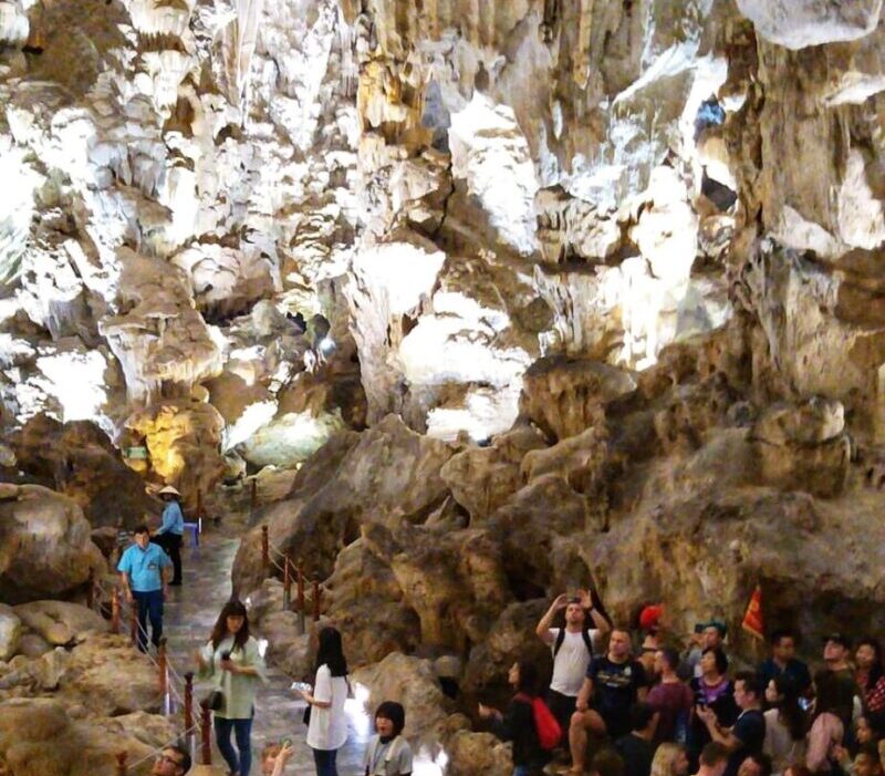 Cave Visiting in Halong Bay