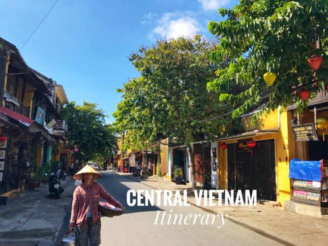 Central Vietnam Itinerary
