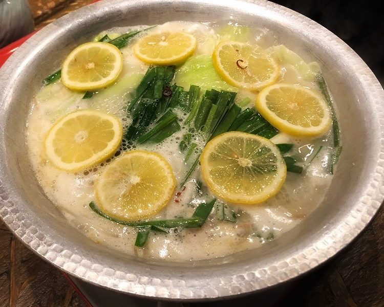 Chicken Lemon Pot in Tsukadanojo Miyazaki