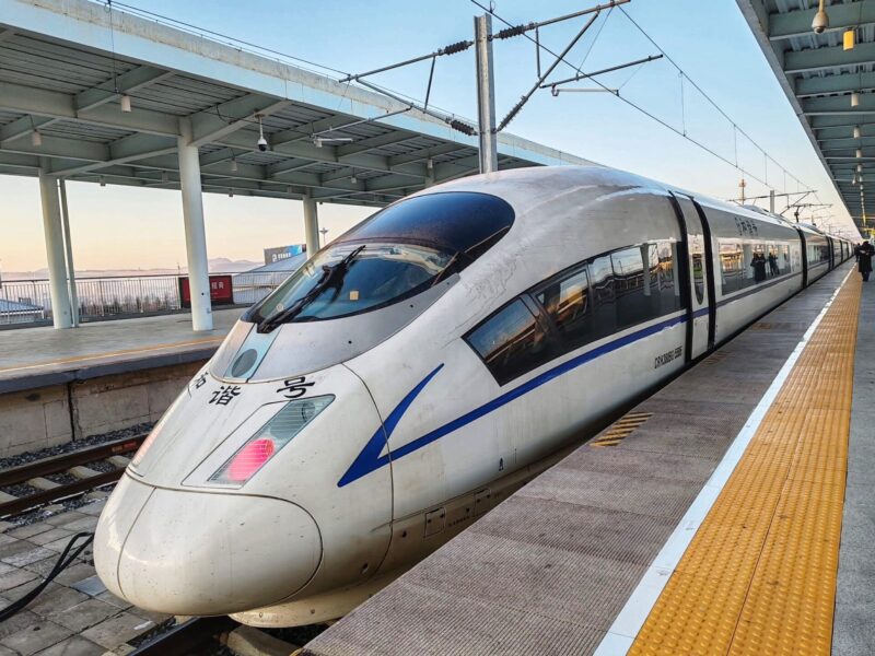 China high-speed train