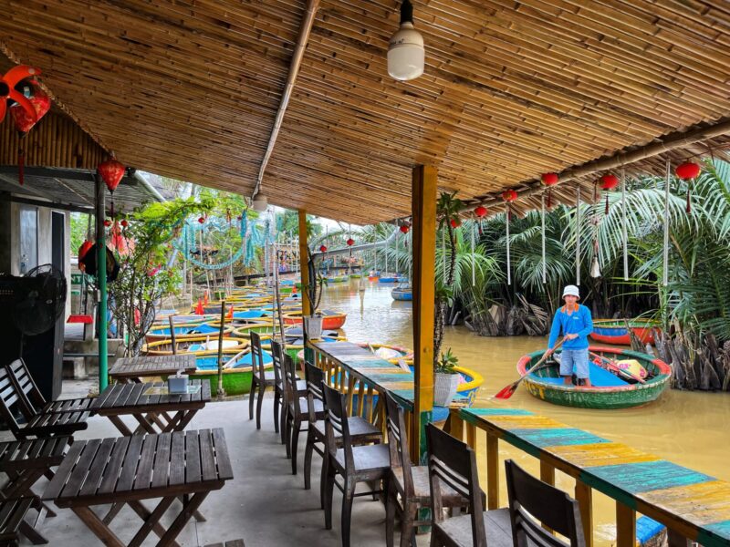Coconut Forest Basket Boat Boarding Place