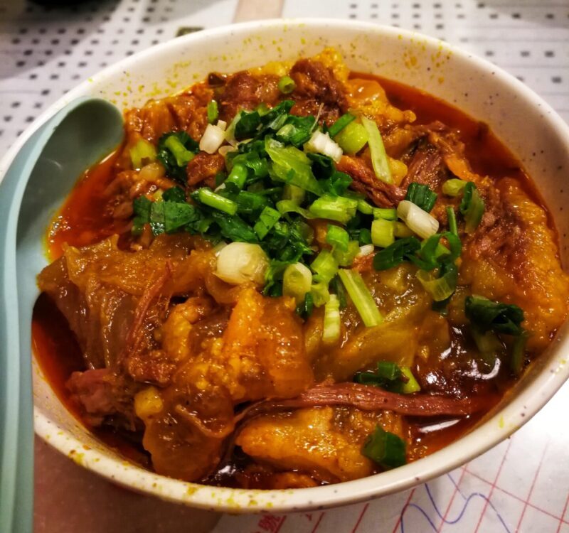 Curry Beef Tendon Noodles from Kau Kee