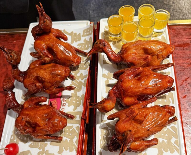 Dagefan Food Review - Crispy Braised Pigeon