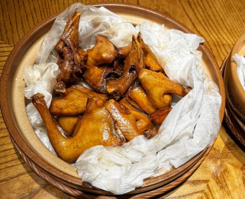 Dagefan Food Review - Salt-Baked Pigeon