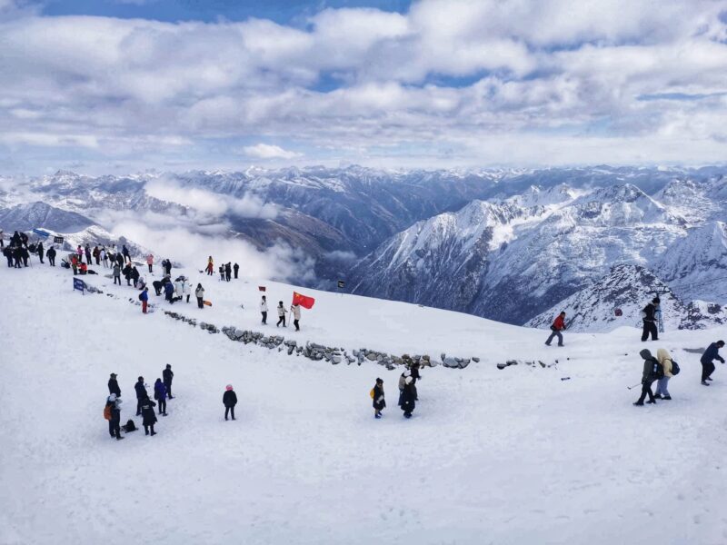 Dagu Glacier itinerary