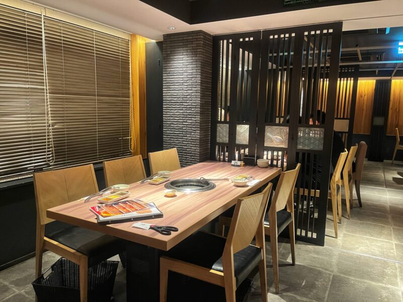 Dining Area - Kyoto Yakiniku Hiro Hachijoguchi Store