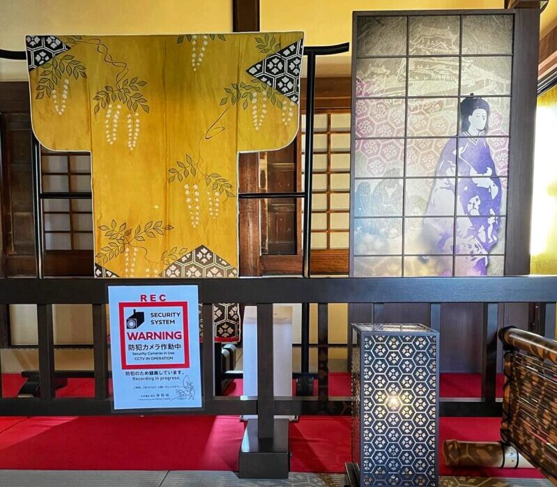 Display inside Himeji Castle