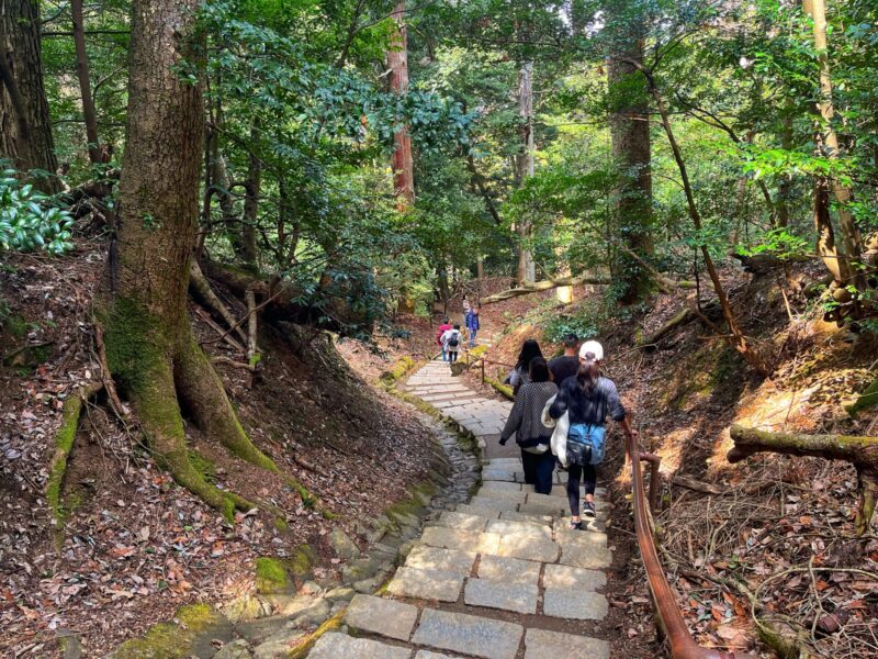 Downhill from Kurama to Kibune