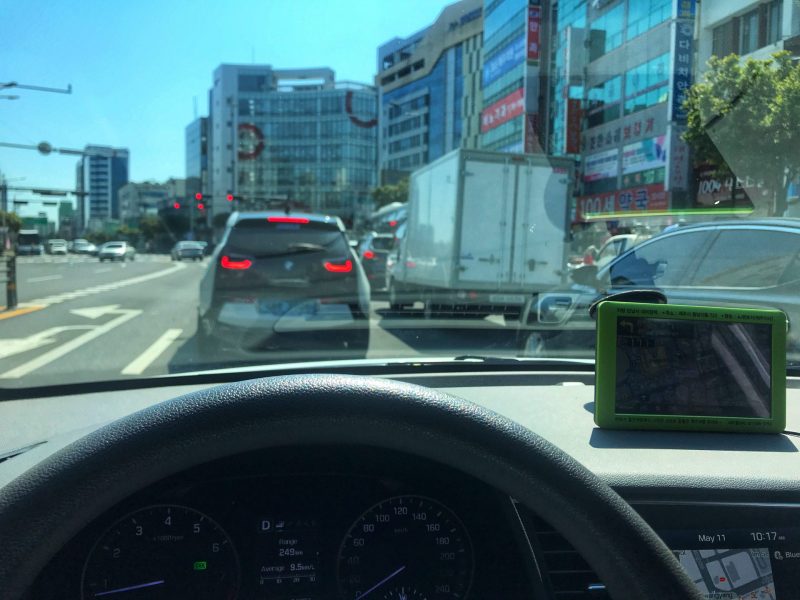 Driving in Jeju
