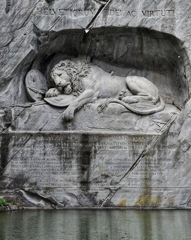 Dying Lion Monument