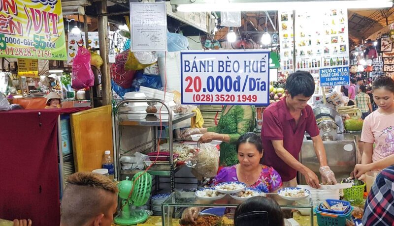 Eat Vietname Food in Saigon itinerary