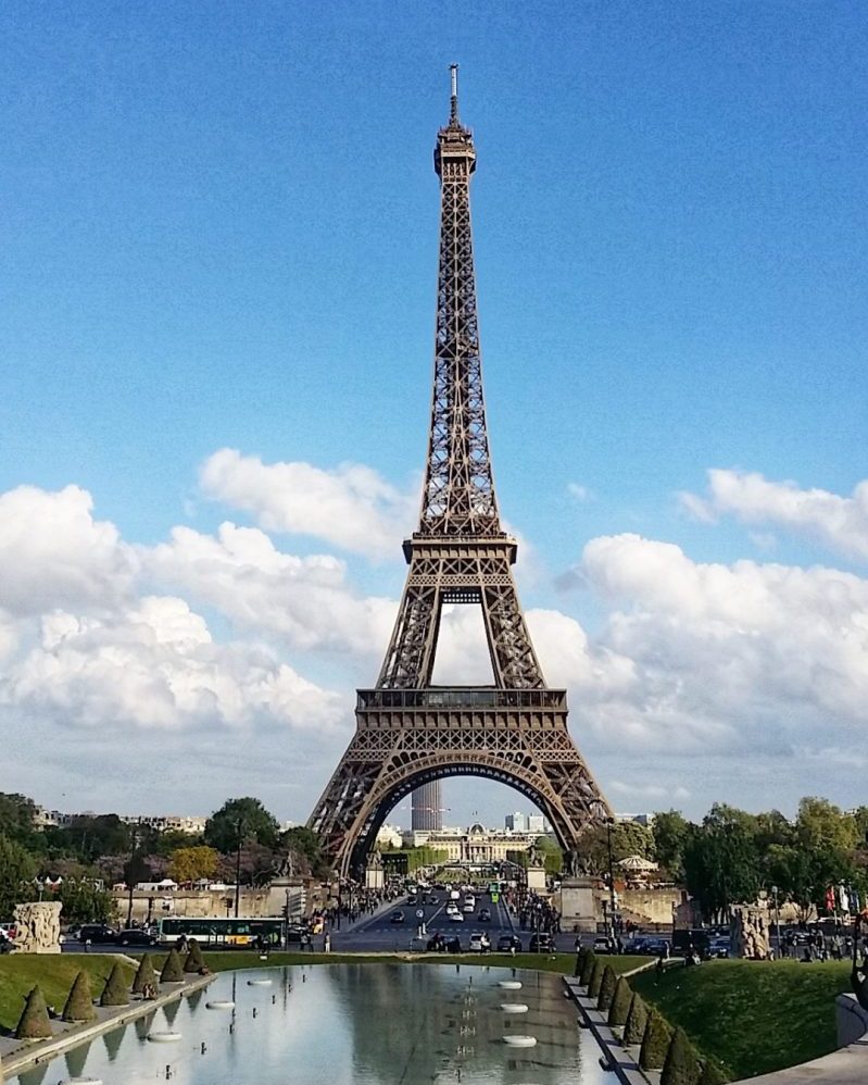 Eiffel Tower View from Palais de Chaillot