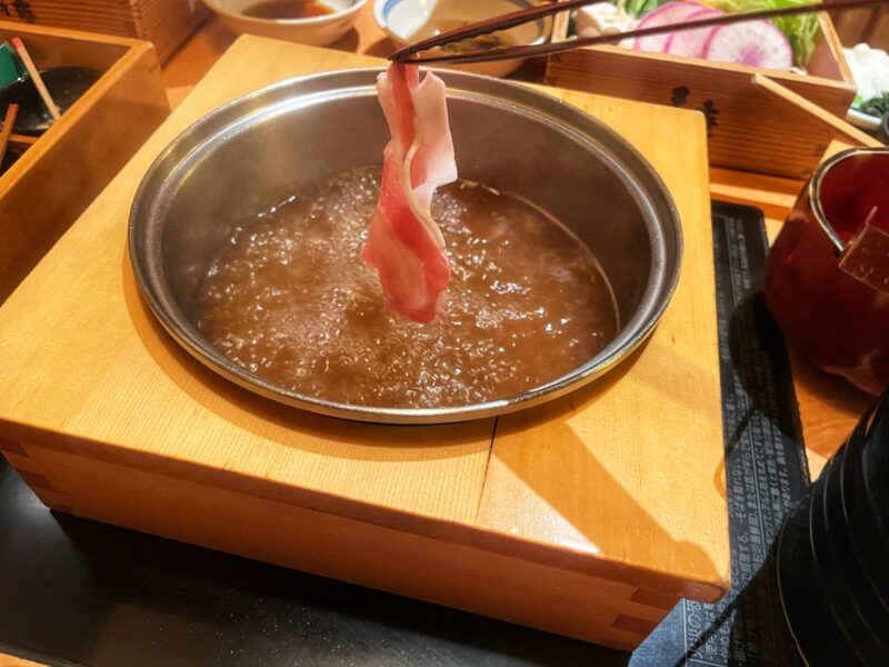 Enjoy Berkshire Pork Shabu-Shabu