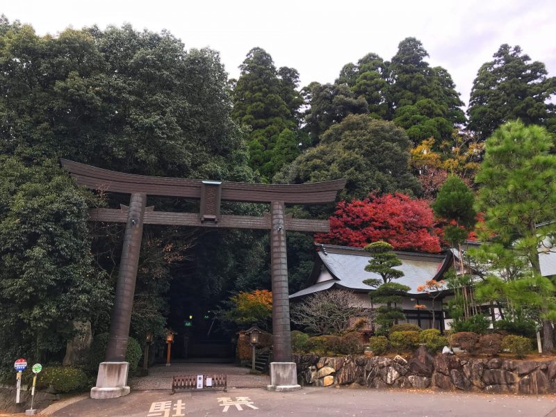 Torii Gate To Takachiho Shrine