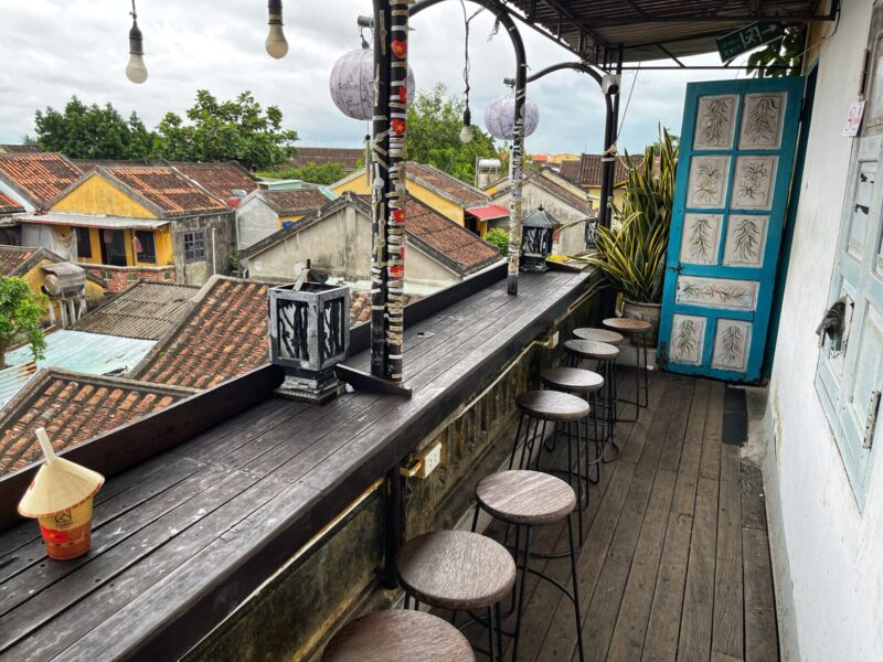Faifo Coffee Hoi An - Rooftop Seating Area