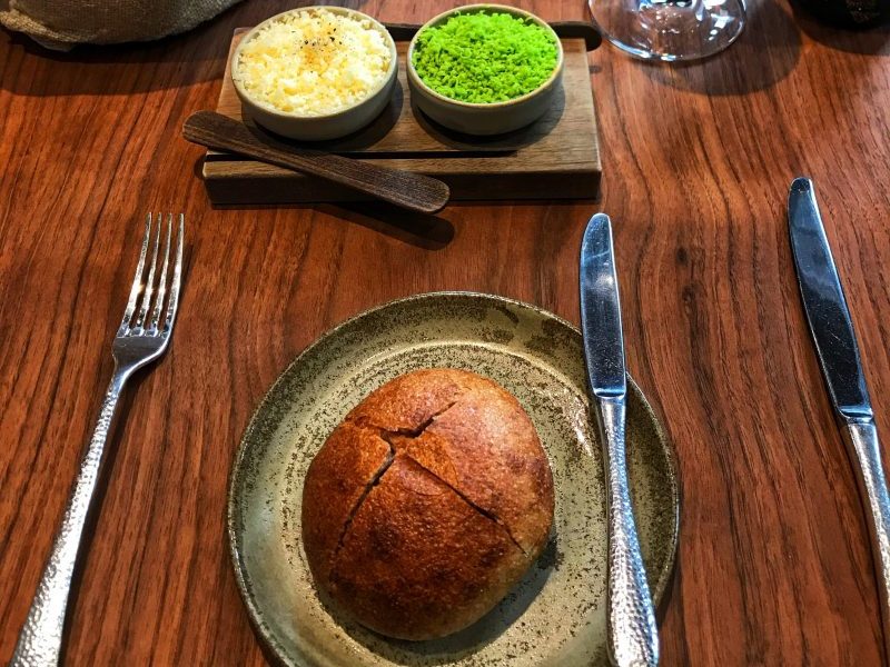 Freshly made bread in Costes Downtown