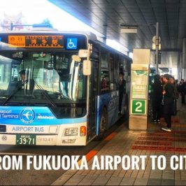 From Fukuoka Airport To City