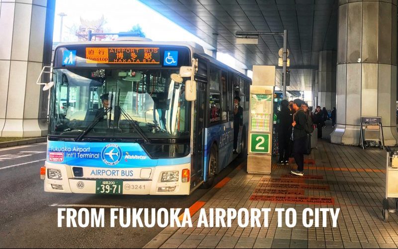 From Fukuoka Airport To City