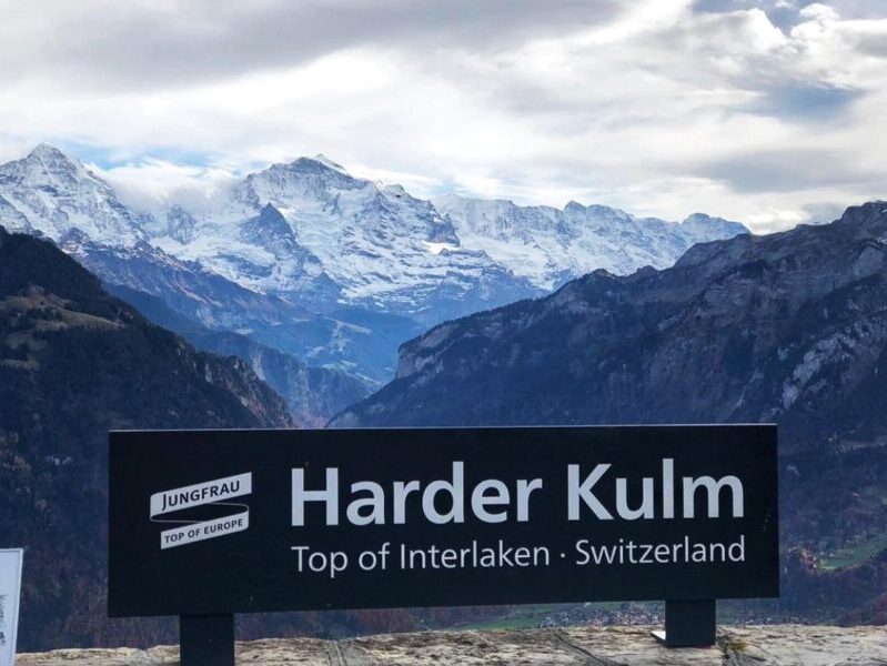 Funicular Ride to Harder Kulm