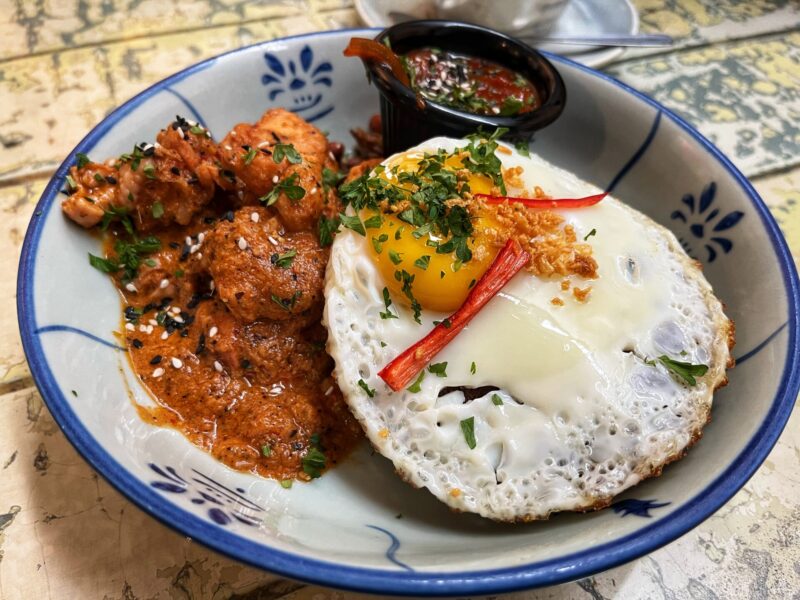 Fusion Nasi Lemak Pancake from Merchant's Lane