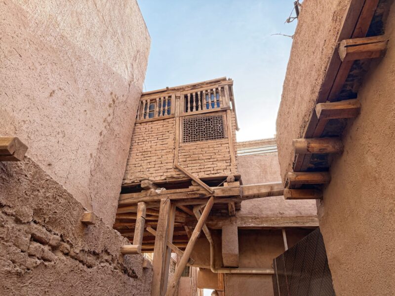 Gaotai Ancient Homes - mud-brick homes