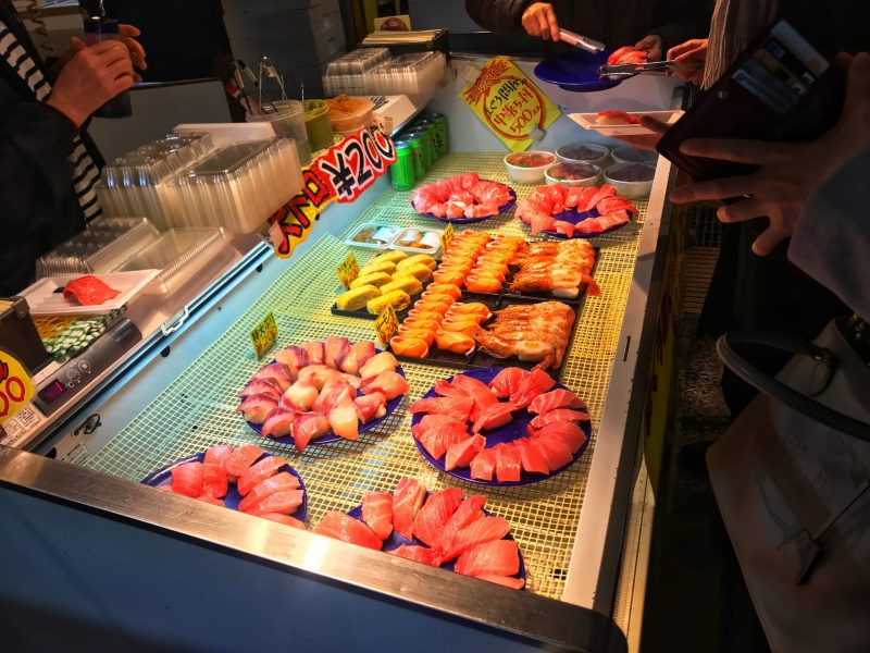Generous Portion of Sushi and Sashimi
