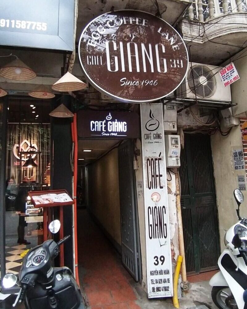 Giang Café - Hanoi Best Egg Coffee