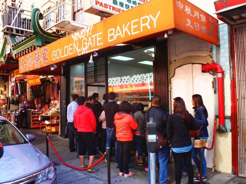 Golden Gate Bakery in San Francisco Chinatown