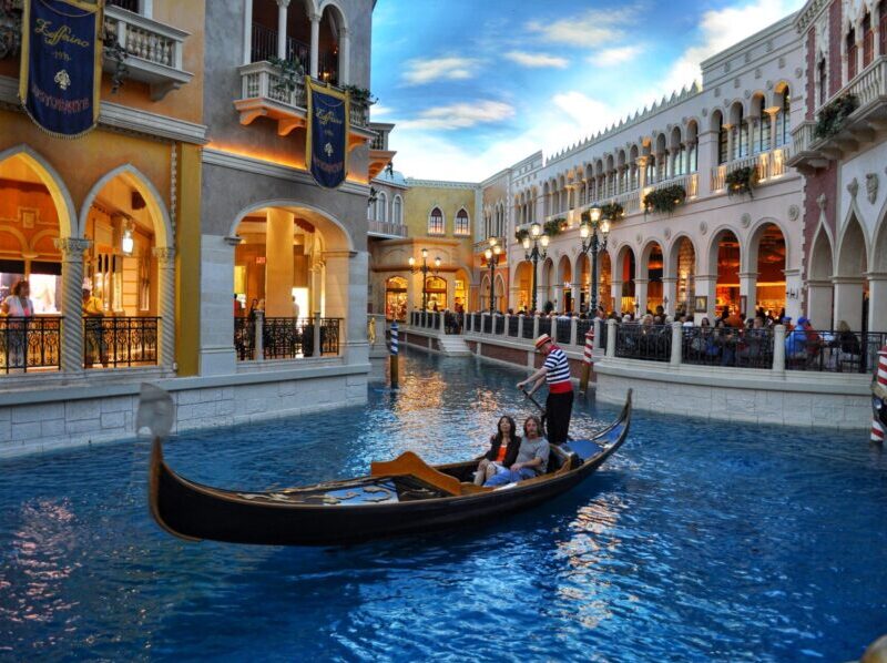 Gondola Ride in Venetian Las Vegas
